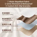Wasserdichter Chenille-Sofabezug mit Fischgrätenmuster und rutschfester Unterseite - 180*340 [Dreisitzer schmal] / Funktionelles Chenille-Modell