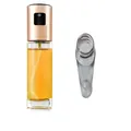 Refillable rose gold glass oil sprayer bottle for healthy kitchen cooking and BBQ - Large Diameter Style / 100ml / Rose Gold