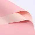 Roze tweekleurig waterdicht bloemen inpakpapier 58x58cm voor cadeau boeketten - 56x56cm (20 Vellen) / Helderroze + Dieproze
