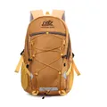 Mochila de senderismo amarilla para exteriores con diseño ligero e impermeable y cuerdas - S / Amarillo
