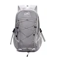Wasserdichter Wanderrucksack mit großem Fassungsvermögen in Hellgrau für den Outdoorsport - Grau