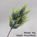 51cm artificial cedar branch for Christmas decoration and landscaping, 45g weight - Fir Twig (51cm)
