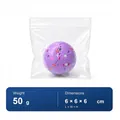 Paarse dopamine boter squishy stressbal, handgemaakt, afmeting 6x6x6cm, gewicht 50g - Bol / Taro Kerst Handgemaakte Bal