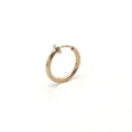 Premium rose gold stainless steel spring hoop ear clip for non-pierced ears decoration - 2.0mm Wire Diameter 8mm Inner Diameter / Rose Gold