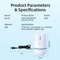 Portable electric air suction pump for vacuum storage bags with 1m long power cord - Cloud Electric Air Pump