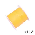 1.0mm vivid yellow polyester waxed cord for DIY jewelry making and crafts, color #118 - 1.0mm / 118# Bright Yellow (10m)