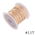 Premium 1.0mm light tan Korean wax cord for DIY jewelry crafts, color #117, 10m spool - 1.0mm / 117# Nude Pink (10m)