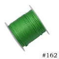 Green 1.0mm polyester waxed cord spool for DIY jewelry making 10m craft cord #162 - 1.0mm / 162# Green (10m)