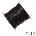 Dark brown 1.0mm waxed Korean polyester thread roll for DIY jewelry, 10m length, #113 - 1.0mm / 113# Dark Coffee (10m)