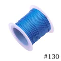 1.0mm blue Korean waxed polyester cord for DIY jewelry making color 130 - 1.0mm / 130# Dark Blue (10m)