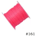 1.0mm bright magenta pink polyester waxed cord for DIY jewelry making 10m roll - 1.0mm / 161# Rose Red (10m)