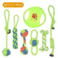 7-teiliges Baumwoll-Hundespielzeug-Set für die tägliche Zahnpflege und Spielspaß - 7-Teiliges Sortiment C (B10102)