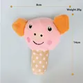 Gioco di peluche a forma di maiale per cani piccoli, altezza 14 cm e peso 20 g - Bastone Maiale