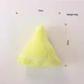 Morbido gioco di peluche giallo triangolare per cani, 13x15 cm, peso 20 g - Frutta triangolare gialla