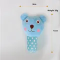 Gioco di peluche blu a forma di orso per cani piccoli e gatti, peso leggero 20g - Cane lecca-lecca