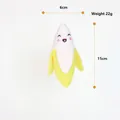 Giocattolo di peluche a forma di banana per cani e gatti, 15cm x 6cm, peso di 22g - Banana