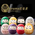 Bunte japanische Daruma-Puppen Set für Glück und Gebet, Maskottchen Autodekor - 8-Farben-Set