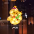 Warm LED Christmas snowman window light decoration for festive home party atmosphere - Snowman / S