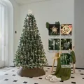 1.8m Christmas tree set including warm lights, snowflakes, and crystal icicles. - Without Tree Skirt / 1.8m