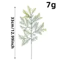 Detailgetreuer künstlicher Kiefernnadelzweig für Weihnachtskränze und Festdekoration 33 cm - Stil 1