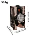 Resin Gothic grim reaper book ornament with skull clock and spider for Halloween party decor - Spider Style (W1-51)
