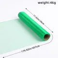 Groene tule rol voor bruiloft en feest decoratie, grootte van 28 cm x 457 cm - 28x457cm / Groen
