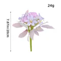Small purple artificial flower bouquet for wedding home table decor, 20cm height - Purple