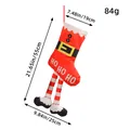 Calza di Natale creativa con gambe lunghe, variante dimensioni 21,65 pollici - N3-20 Stile HO