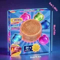 Colorful 24-day mystery dumpling squishy advent calendar surprise blind box for kids - S / Baozi Style B