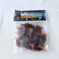 Pack de 24 cucarachas falsas realistas para bromas de Halloween y decoraciones - Juego de 24 / Marrón Oscuro