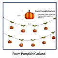 Foam pumpkin garland Halloween hanging decoration banner for home and party layout - Foam Pumpkin Garland / 178cm (Length)