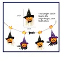 Halloween foam pumpkin scarecrow garland decoration 120cm length for party events - Foam Scarecrow Garland