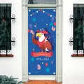 American Independence Day outdoor door banner with cartoon eagle and 4th of July print - Cartoon Eagle Style (HL-Independence Day Door Hanging 04) / 1 Piece