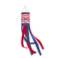 Manica a vento patriottica USA con gnomo e stelle per decorazione di feste all'aperto - Stile Cartone Animato Gnomo (HL-Windsock 02)