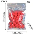 50pcs red mini speckled Easter eggs decoration in iridescent packaging, 2x2.5cm size - Red Style (R1-19) / Pack of 50
