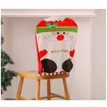 Coprischienale natalizio con Babbo Natale e scritta 'WELCOME' per decorazioni feste - Stile Babbo Natale (O1-9)