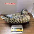 Realistic female mallard duck hunting decoy weighing 312g, dimensions 19x15x33cm - Large Female Duck / 33x15x19cm