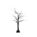 Detail of a black Halloween LED tree light with glowing branches for party decor - Tree Style Neon Lamp