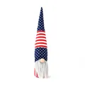 Décoration de gnome patriotique avec étoiles et rayures pour le Jour de l'Indépendance - Style Grand Chapeau Long (BH203114)