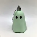 Ornement fantôme suspendu en plastique vert menthe, décor léger de 6g pour Halloween - Style Fantôme Vert Pâle / 1 Pièce