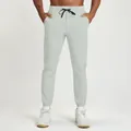 Men's light grey eco-friendly recycled breathable quick-dry outdoor joggers pants - Bottoms / S / Light Green