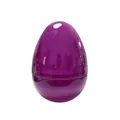 Grande guscio d'uovo di Pasqua viola traslucido ricaricabile da 30 cm per regali e dolci. - 30cm / Viola