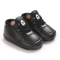 Baskets noires adorables pour bébé garçon avec motif ours, taille 6-12 mois - Noir
