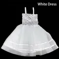 Elegante abito da principessa fata bianca per spettacoli e costumi da cosplay per bambini - Taglia unica / Vestiti / Bianco