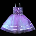 Elegante abito da principessa fata viola tutu per costumi e spettacoli per bambini - Taglia unica / Vestiti / Viola