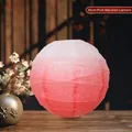30cm decorative pink gradient macaron paper lantern for Chinese New Year festival - 30cm Size / Pink