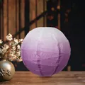 30cm purple macaron paper lantern for festival atmosphere decoration - 30cm Size / Purple
