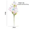 Decorative Easter floral stem with faux eggs, rabbit and butterflies, 46cm length - Easter Egg Rabbit Branch