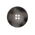 High-quality grey marbled four-hole urea button for premium garments and workwear. - 15.0mm / Grey Black Marble