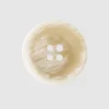 Hochwertiger beiger Harzknopf mit Marmortextur und 4-Loch-Runddesign für Kleidung - Runder 4-Loch-Stil (Farbe 40#) / 15mm / Creme und Gelb Marmor